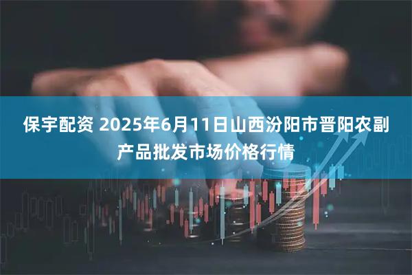 保宇配资 2025年6月11日山西汾阳市晋阳农副产品批发市场价格行情